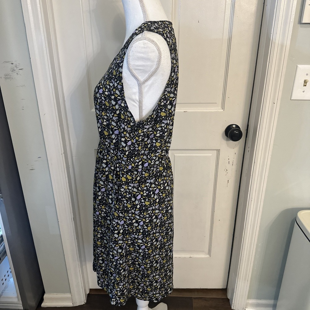 Kavu Simone Rock Garden Geo Print Sleeveless Mini Dress Size Large Pockets‎ - Picture 5 of 12
